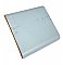 Antique "USQTCO" Romany Bright Blue 124 Double Mud Cap Trim Cap Tile - Blue Glaze 6" - Circa 1960