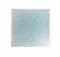 Antique Porcelain Hull Tile Co. 4" x 4" Matte Glaze Light Blue Wall or Floor Bathroom Tile