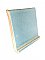 Antique Porcelain Hull Tile Co. Matte Glaze Light Blue Wall Shoulder Cove Base Bathroom Tile