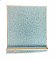 Antique Porcelain Hull Tile Co. Matte Glaze Light Blue Wall Sanitary Cove Base Bathroom Tile