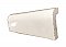 Antique Gloss White or Bone Mud Cap Molding Bathroom Tile 6"