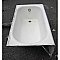 Vintage 53" Porcelain over Cast Iron Bathtub