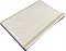 Antique Gloss White Gold Speckled Cove Base Tile 6" x 4" - Circa 1960