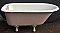 Antique Cast Iron 53" Clawfoot Bathtub - Circa 1900