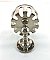 Antique Polished Nickel Bathroom Cup Holder