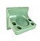Antique Mint Green (American Standard Ming Green) Tile-In Cup & Toothbrush Holder