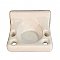 Antique White Ceramic Tile-In Cup & Toothbrush Holder