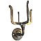 Antique "Brasscrafters" Nickel Plated Wall-Mounted Bathroom Cup or Tumbler Holder - Circa 1900