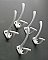 Set of 3 Belgian Hooks