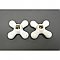 Antique Porcelain Faucet Handle Set