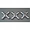 Antique Set of Metal Cross Handles