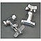 Kohler Chrome Straight Shut Off Valve Pair