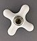 Antique Porcelain "Cold" Faucet Cross Handle