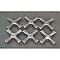 Chrome cross handles