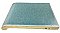 Antique Hull Mud Cap Trim Cap Tile - Matte Blue Glaze - Circa 1910