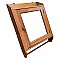 Antique Oak Wall Mounted Medicine Cabinet With Towel Bar - Circa 1900