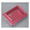 Burgundy soap niche