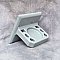 Antique Gray Tiled In Cup & Toothbrush Holder