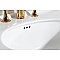 Sovereign 35" Ceramic Pedestal Sink 8-Inch 3-Hole - Glossy White
