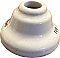 Antique "Republic" Porcelain Tub Shower Diverter Escutcheon