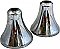 Antique Set of "Crane" Chrome Faucet Escutcheons