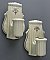 Ivory Porcelain Sconces - Pair