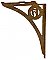 Antique Cast Iron Sink Bracket Support - Single