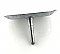 Antique Chrome-Plated Soap Dish, for Wall-Mount Kitchen Faucet