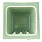 Antique "Mosaic Tile Co." Sea Spray Green Tile-In Ceramic Bathroom Soap Niche or Dish - Circa 1920
