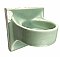 Antique "Mosaic Tile Co." Sea Spray Green Tile-In Ceramic Bathroom Cup Holder - Circa 1920