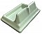 Antique American Olean Tile Co. "Spring Green" Tiled-In Soap Dish - Circa 1960