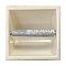 Antique American Olean Tile Co. "Gold Mist" Recessed Tiled-In Toilet Paper Holder - Circa 1970