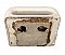 Antique White Ceramic Tile-In Soap Dish With Grab Bar