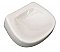 Antique White Ceramic Wall or Surface Mount Soap Dish