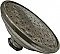 Antique Wrought Brass Nickel Plated Shower Head