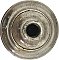 Antique Wrought Brass Nickel Plated Shower Head