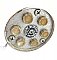 Antique "Speakman" Chrome Shower Head