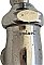 Antique "Standard" Chrome Plated Plumbing Shut-off Valve