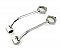 Antique Console Sink Legs Towel Bar Ends