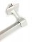 Antique Art Deco White Enamel Towel Bar and Ends
