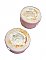 Antique Shell Venetian Pink Porcelain Toilet Bolt Cap Cover Pair - Circa 1962