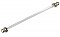 "The Brasscrafters" Nickel & Glass Towel Bar and Ends