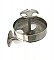 Antique Belgian Wall Mount Nickel Plated Toothbrush Holder Circa 1920