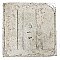 Antique "Mosaic" Yellow  Porcelain Tile 4-1/4" x 4-1/4" Sold Each