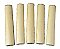 Antique "Mosaic Tile Co." Trim or Liner Tile Set, 1" x 5-7/8"