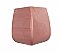 Antique "Miraplas Styron" "Red Magenta" Pink Plastic Outer Corner Chair Rail Wall Tile - Sold Each