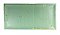 Antique Green Plastic Polystyrene Wall Trim Tile - 4-1/4" x 2-1/8" - Sold Each