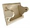 Antique Beige Speckled Ceramic Tile-In Toilet Paper Holder