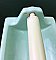 Antique Light Green Ceramic Tile-In Toilet Paper Holder