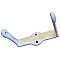 Antique White Enameled Cast Iron Toilet Paper Holder - Circa 1930